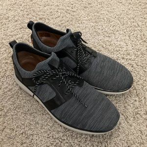 Clarks Gray and Black Shoes